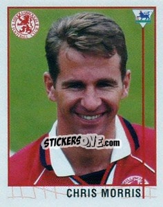 Cromo Chris Morris - Premier League Inglese 1995-1996 - Merlin