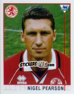 Sticker Nigel Pearson - Premier League Inglese 1995-1996 - Merlin