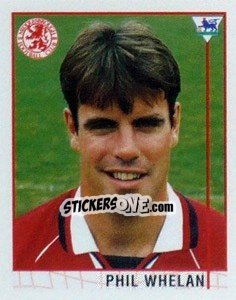 Figurina Phil Whelan - Premier League Inglese 1995-1996 - Merlin