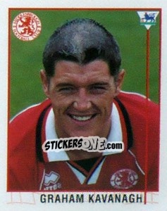 Sticker Graham Kavanagh - Premier League Inglese 1995-1996 n. 492 - Merlin