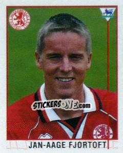 Cromo Jan-Aage Fjortoft - Premier League Inglese 1995-1996 - Merlin