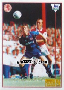Cromo Jan-Aage Fjortoft (Superstar) - Premier League Inglese 1995-1996 - Merlin