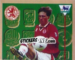 Sticker Nicky Barmby (Leading Player 1/2) - Premier League Inglese 1995-1996 - Merlin