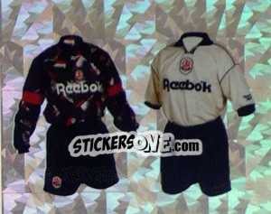 Sticker Home Kits - Premier League Inglese 1995-1996 n. 507 - Merlin