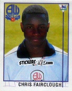 Sticker Chris Fairclough - Premier League Inglese 1995-1996 - Merlin