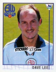 Cromo Dave Lee - Premier League Inglese 1995-1996 - Merlin