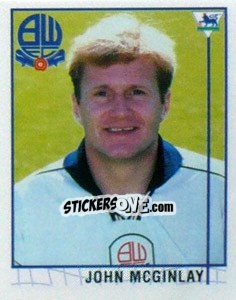 Sticker John McGinlay - Premier League Inglese 1995-1996 n. 524 - Merlin
