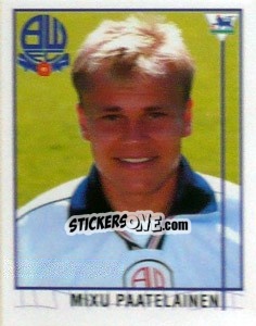 Cromo Mixu Paatelainen - Premier League Inglese 1995-1996 - Merlin