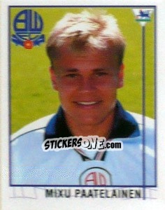 Figurina Mixu Paatelainen - Premier League Inglese 1995-1996 n. 525 - Merlin
