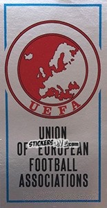 Sticker Scudetto Uefa