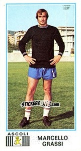 Cromo Marcello Grassi - Calciatori 1974-1975 n. 6 - Panini