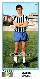 Sticker Mario Vivani - Calciatori 1974-1975 - Panini