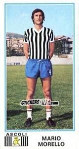 Figurina Mario Morello - Calciatori 1974-1975 - Panini
