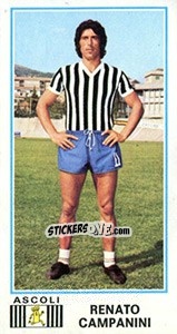 Sticker Renato Campanini - Calciatori 1974-1975 - Panini