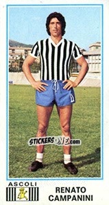 Figurina Renato Campanini - Calciatori 1974-1975 - Panini