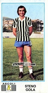 Sticker Steno Gola - Calciatori 1974-1975 - Panini