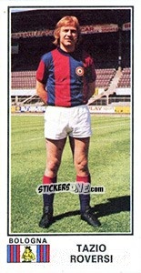 Sticker Tazio Roversi - Calciatori 1974-1975 n. 46 - Panini