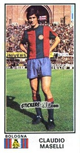 Figurina Claudio Maselli - Calciatori 1974-1975 - Panini