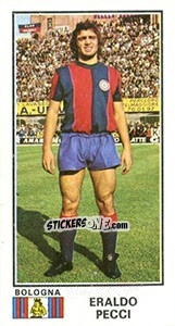 Sticker Eraldo Pecci - Calciatori 1974-1975 - Panini