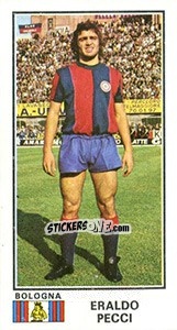 Sticker Eraldo Pecci - Calciatori 1974-1975 n. 51 - Panini