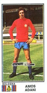 Figurina Amos Adani - Calciatori 1974-1975 - Panini