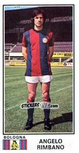 Sticker Angelo Rimbano - Calciatori 1974-1975 - Panini