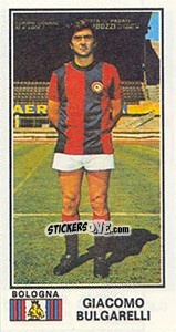 Sticker Giacomo Bulgarelli - Calciatori 1974-1975 n. 61 - Panini