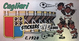 Sticker Scudetto - Calciatori 1974-1975 n. 63 - Panini