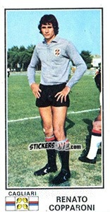 Figurina Renato Copparoni - Calciatori 1974-1975 - Panini
