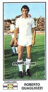 Sticker Roberto Quagliozzi - Calciatori 1974-1975 n. 66 - Panini