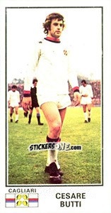 Sticker Cesare Butti - Calciatori 1974-1975 - Panini