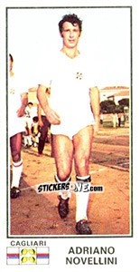 Sticker Adriano Novellini - Calciatori 1974-1975 - Panini