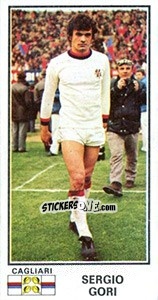 Figurina Sergio Gori - Calciatori 1974-1975 - Panini