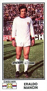 Sticker Eraldo Mancin - Calciatori 1974-1975 n. 76 - Panini