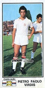 Cromo Pietro Paolo Virdis - Calciatori 1974-1975 - Panini