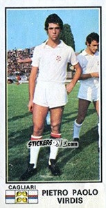 Sticker Pietro Paolo Virdis - Calciatori 1974-1975 n. 80 - Panini