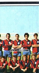 Figurina Squadra - Calciatori 1974-1975 - Panini