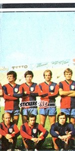 Figurina Squadra - Calciatori 1974-1975 - Panini