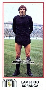 Sticker Lamberto Boranga - Calciatori 1974-1975 n. 103 - Panini