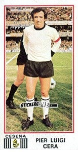 Sticker Pier Luigi Cera - Calciatori 1974-1975 n. 106 - Panini