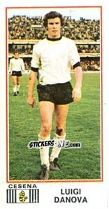 Sticker Luigi Danova - Calciatori 1974-1975 n. 107 - Panini