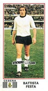 Sticker Battista Festa - Calciatori 1974-1975 - Panini