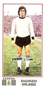 Sticker Maurizio Orlandi - Calciatori 1974-1975 - Panini
