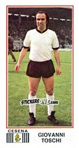 Sticker Giovanni Toschi - Calciatori 1974-1975 n. 113 - Panini