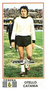 Sticker Otello Catania - Calciatori 1974-1975 n. 118 - Panini