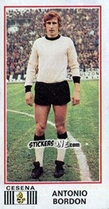 Sticker Antonio Bordon - Calciatori 1974-1975 - Panini