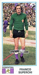 Sticker Franco Superchi - Calciatori 1974-1975 n. 122 - Panini