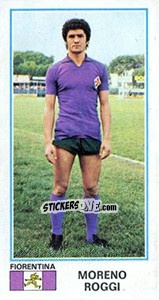 Figurina Moreno Roggi - Calciatori 1974-1975 - Panini