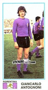 Cromo Giancarlo Antognoni - Calciatori 1974-1975 - Panini
