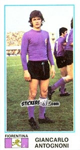 Figurina Giancarlo Antognoni - Calciatori 1974-1975 - Panini